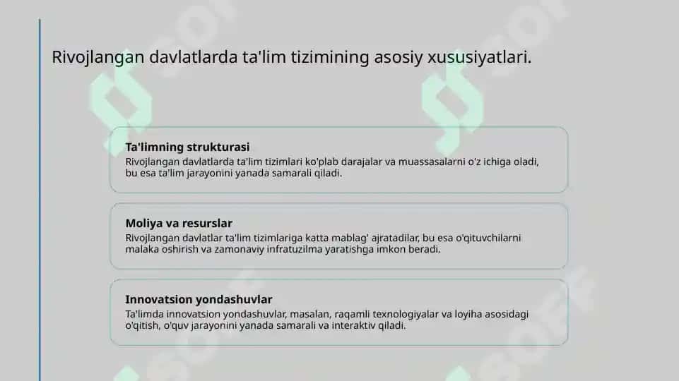 Rivojlangan davlatlarda ta'lim tizimi 3