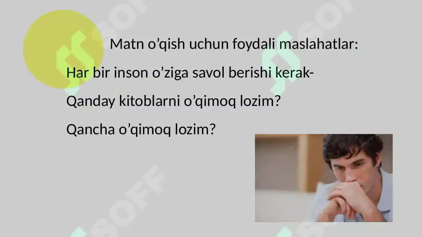 Ovoz chiqarib o'qish 4