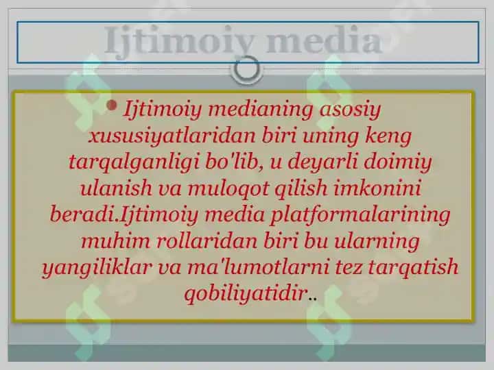Ijtimoiy medialar haqida 4