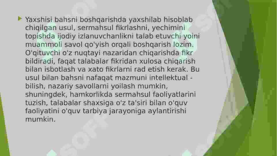 INTERFAOL METODLAR 8