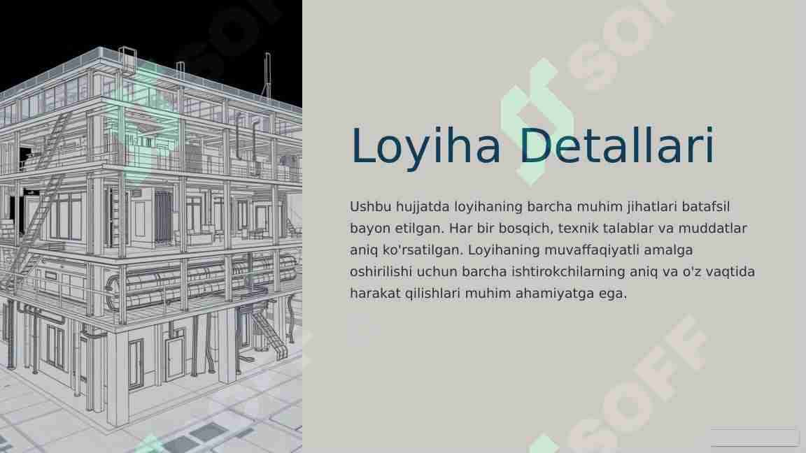 loyihalash detallari