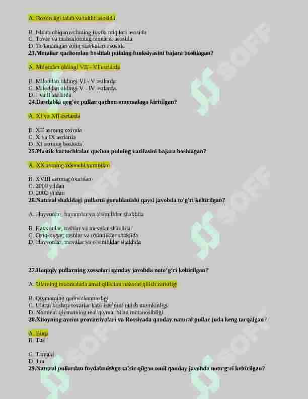 Bank ishi test 5