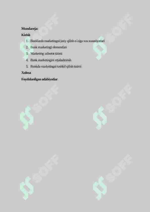 Bank marketinggi 2