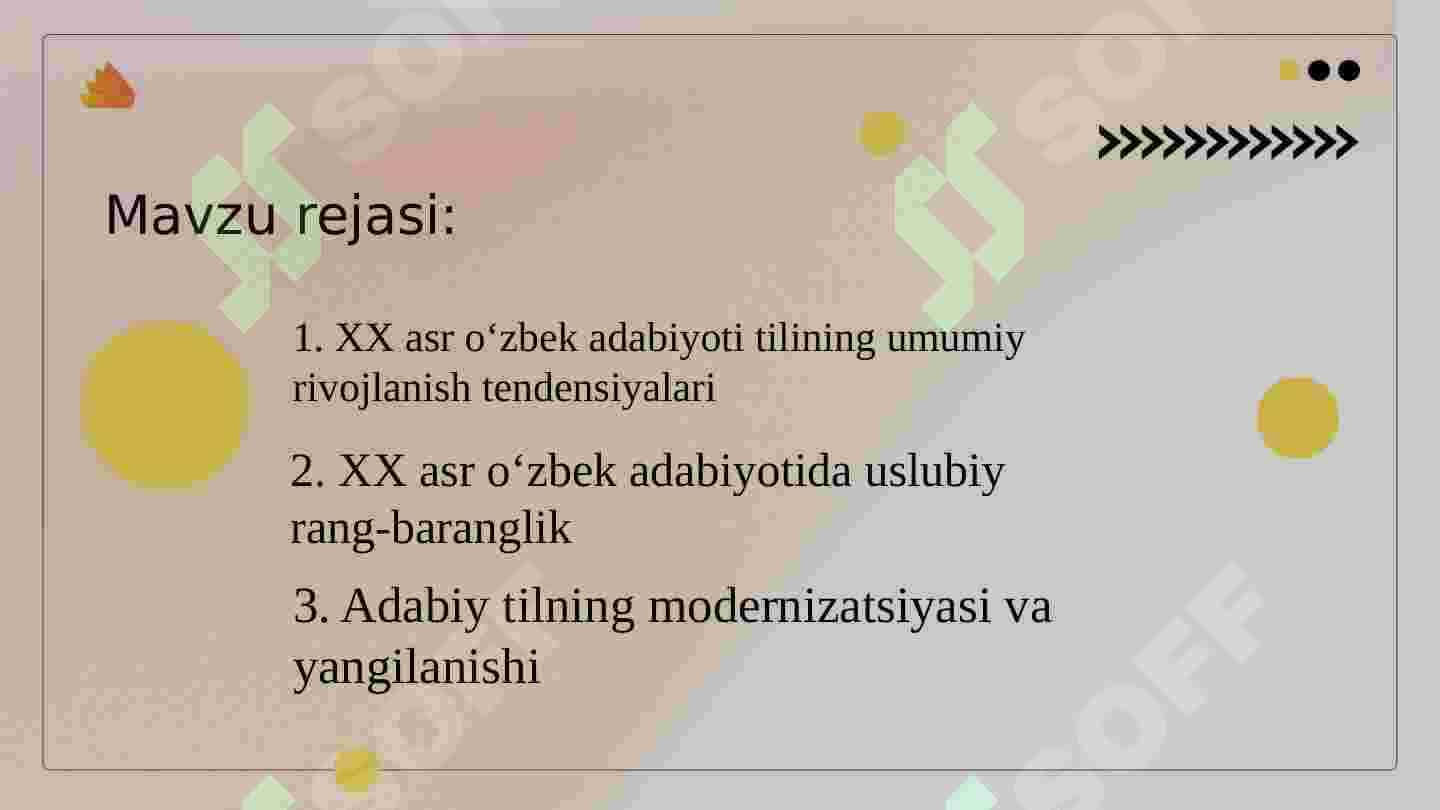 XX asr ozbek adabiyotining  til xususiyatlari 2