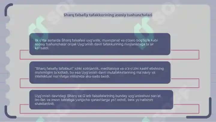 Ilk o‘rta asr Sharq falsafasi va uyg‘onish davri 4
