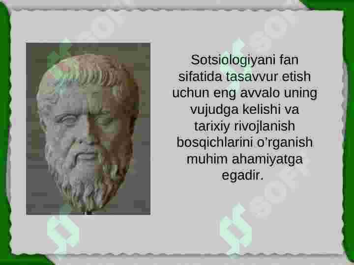 Sharq mutafakkirlarining sotsiologik qarashlari 3