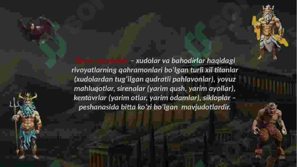 Qadimiy Yunoniston afsonalari 2