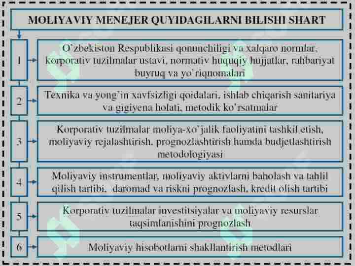 Korporativ tuzilmalarda moliyaviy menejerning roli 4