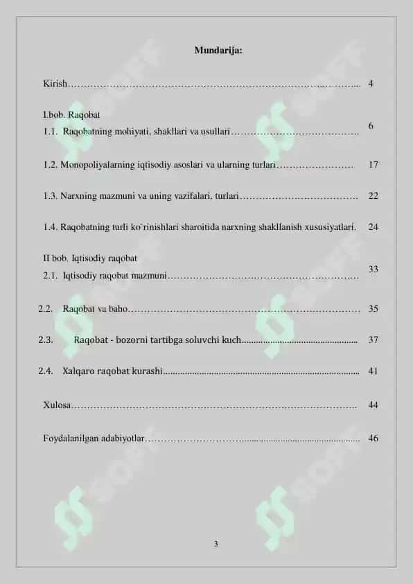 IQTISODIYOT NAZARIYASI KURSI 3