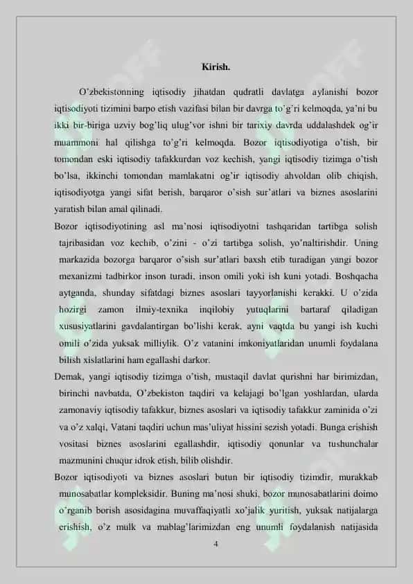 IQTISODIYOT NAZARIYASI KURSI 4