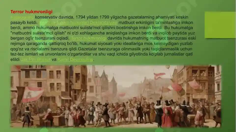 Fransiya jurnalistikasi 7