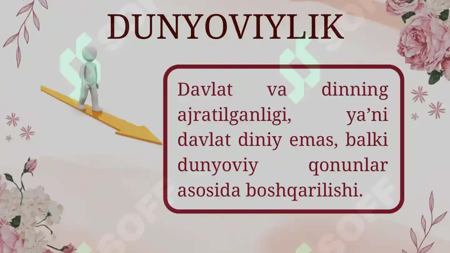 Dunyoviylik va diniylik tushunchalarining umumiy ta’rifi 2