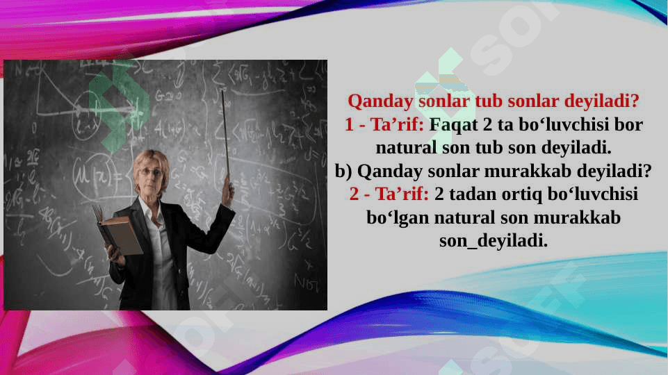 Tub va murakkab sonlar 4