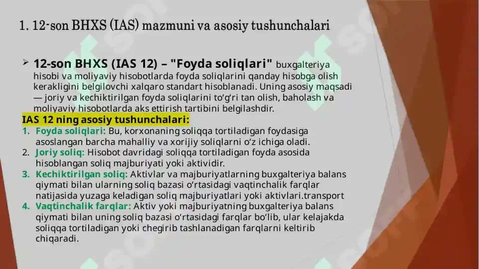 BO’YICHA KECHIKTIRILGAN SOLIQLARNI DASTLABKI TAN OLISH 3
