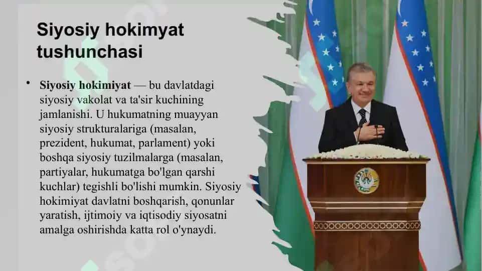 Siyosiy Hokimyat Tamoyillari 3