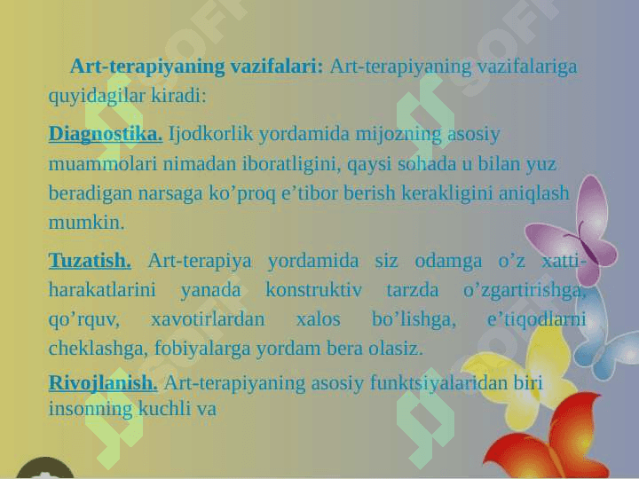Art terapiyaning fan sifatida shakllanishi 7