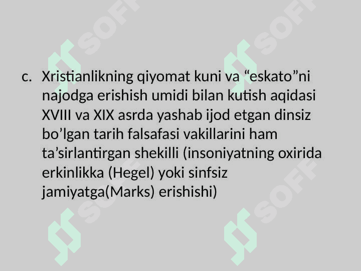 O’rta asr tarix falsafasi. 4