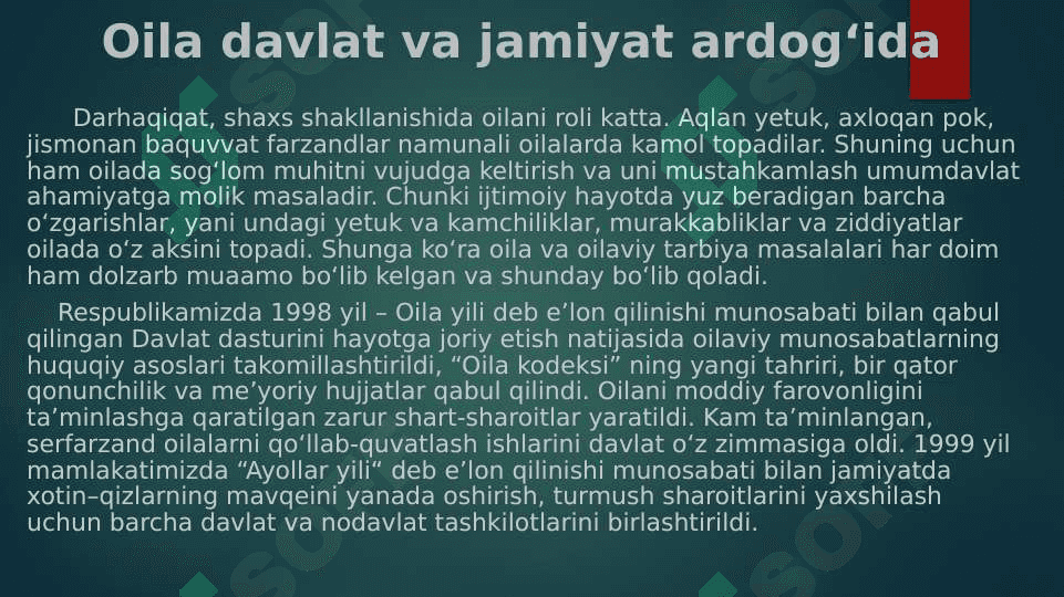Maktabgacha ta’lim muassasasi va oila  hamkorligi 3