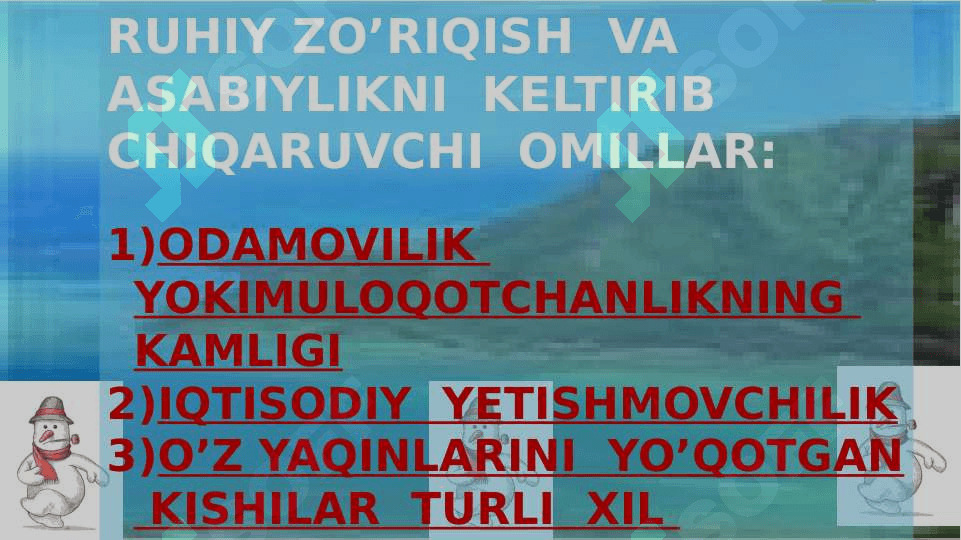 Trening tushunchasiga tarif. 6