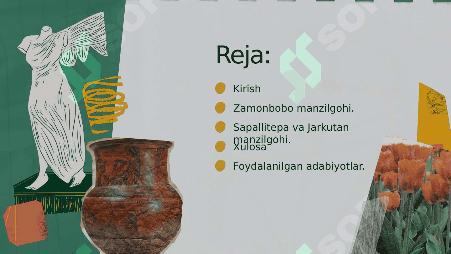 O'rta Osiyoda bronza davri manzilgohlari 2