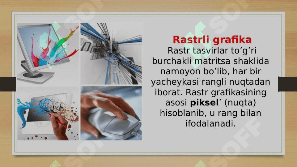 Grafik muharrirlar yordamida tasvirlar yaratish va ularni tahrirlash 3