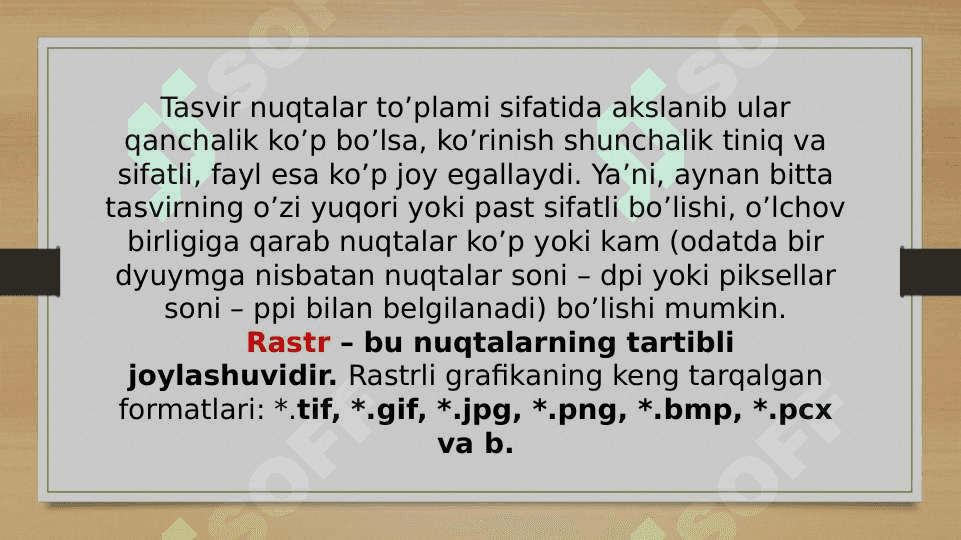 Grafik muharrirlar yordamida tasvirlar yaratish va ularni tahrirlash 4