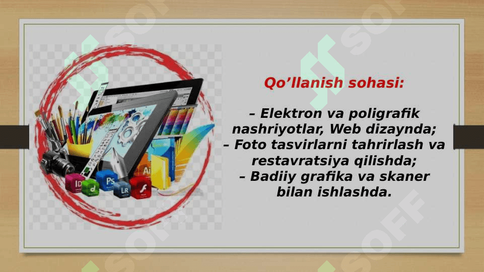Grafik muharrirlar yordamida tasvirlar yaratish va ularni tahrirlash 7