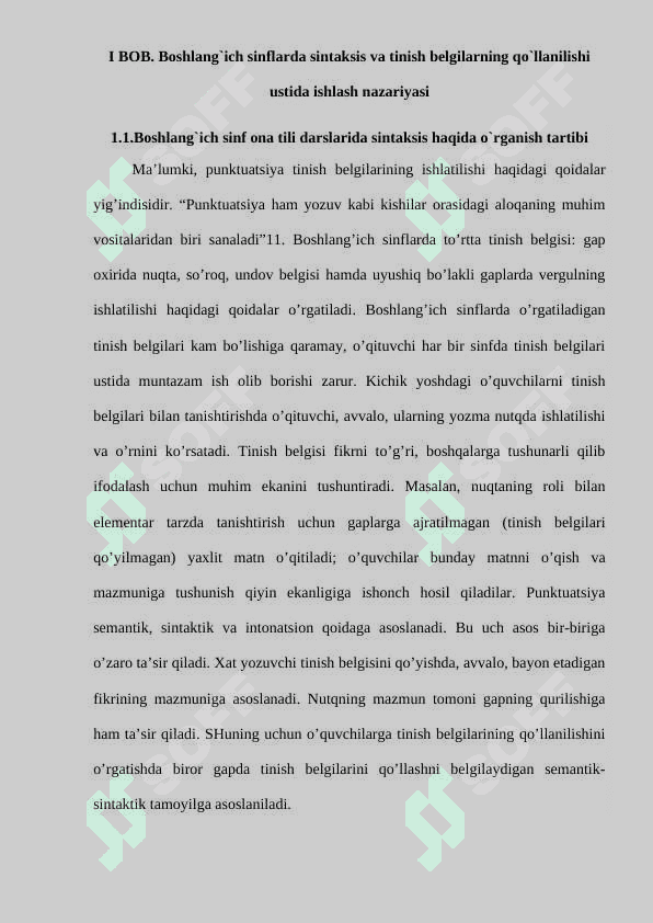 Boshlang’ich sinflarda sintaksis va punktuatsiya elementlari ustida ishlash metodikasi 6