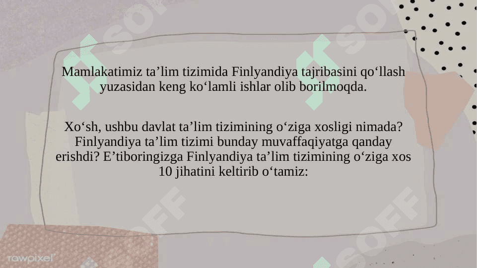 Finlyandiyada taʼlim tizimi 2