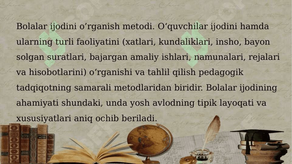 MAKTAB HUJJATLARINI OʻRGANISH VA TAHLIL QILISH 3