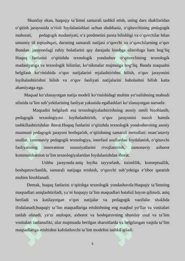 HUQUQIY TARBIYA TEXNALOGIYALARINI JORIY ETISH 5