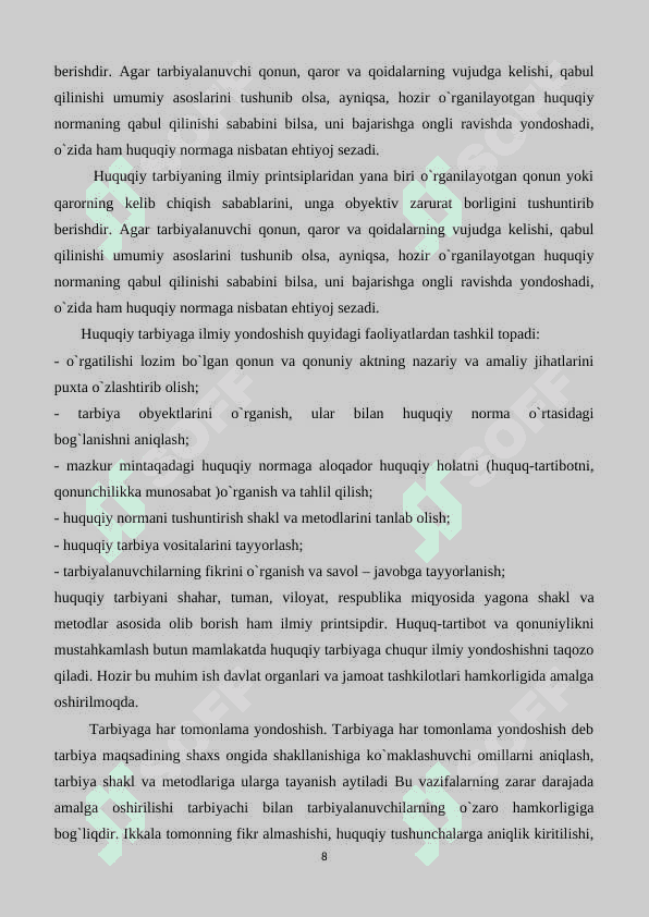 HUQUQIY TARBIYA TEXNALOGIYALARINI JORIY ETISH 8