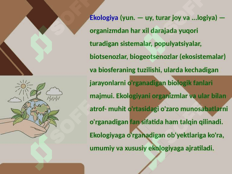 HOZIRGI ZAMON EKOLOGIK MUAMMOLAR VA ULARNING INSONIYATGA TA’SIRI 2