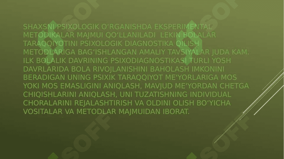 Bilish Jarayonlarini Psixodiagnostika Qilish Metodikalari 5