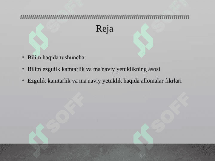 Bilim ezgulik kamtarlik va ma'naviy yetuklik 2