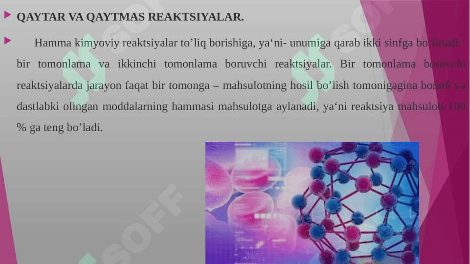 Kimyoviy muvоzаnаtgа оid tаjribаlаr bаjаrish. 3