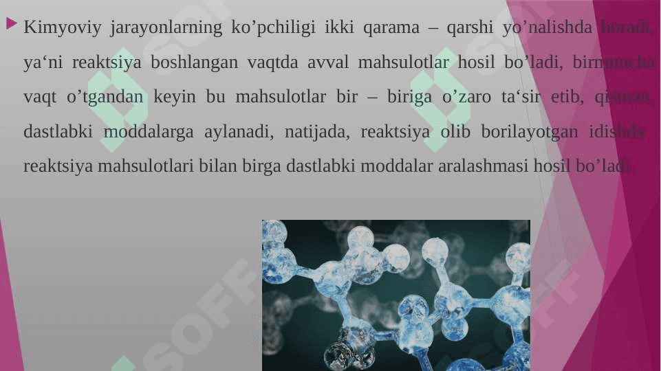 Kimyoviy muvоzаnаtgа оid tаjribаlаr bаjаrish. 4