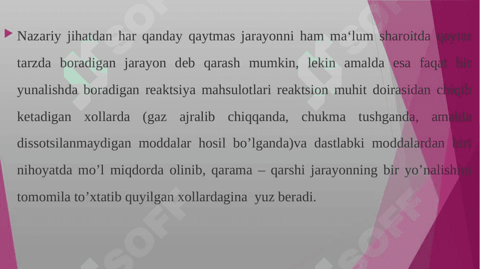 Kimyoviy muvоzаnаtgа оid tаjribаlаr bаjаrish. 6