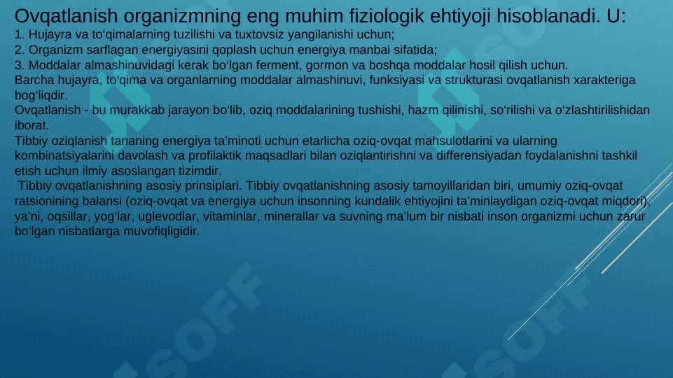 Zond orqali ovqatlantirish 2