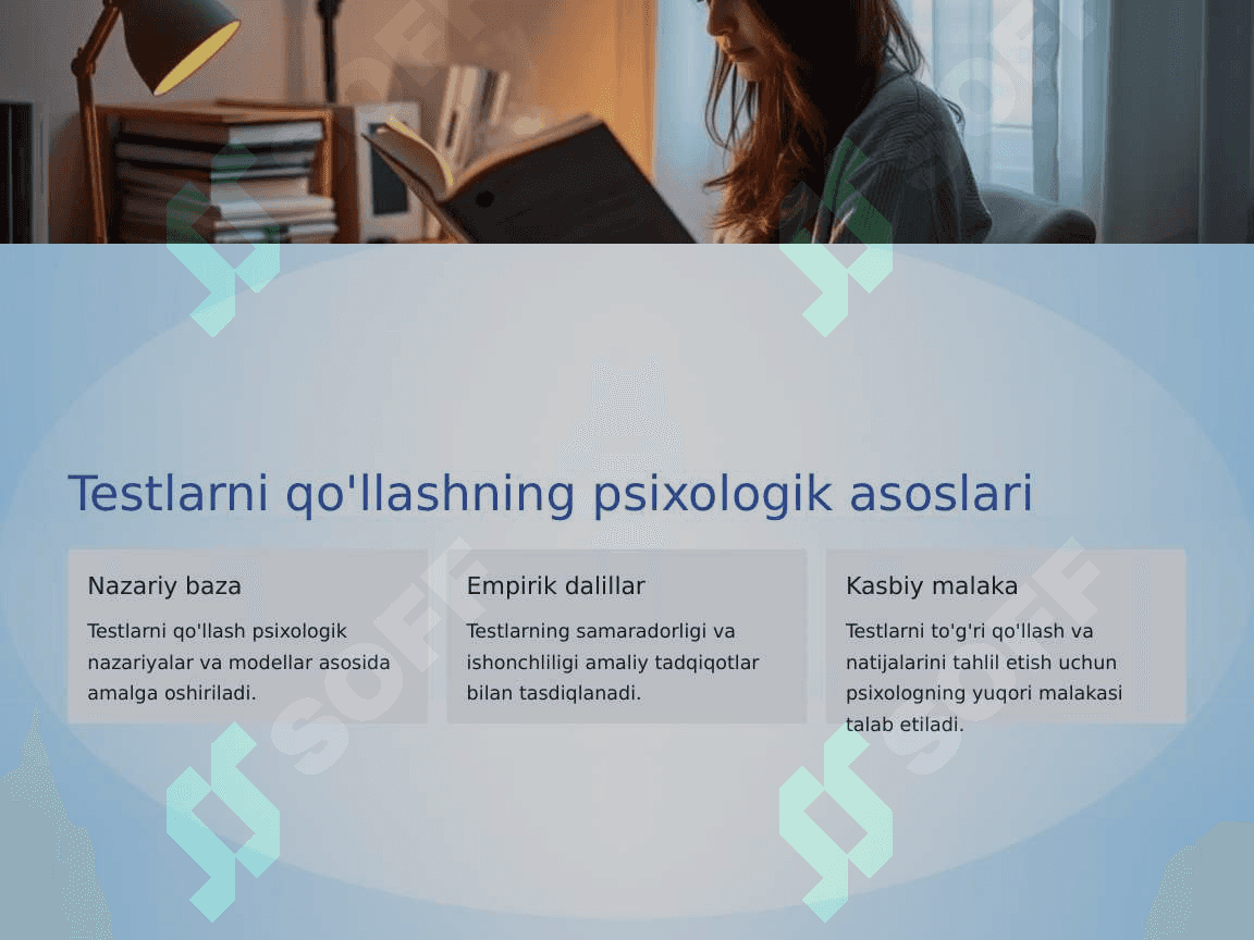 Psixodiagnostik tadqiqot o'tkazish bosqichlari 3