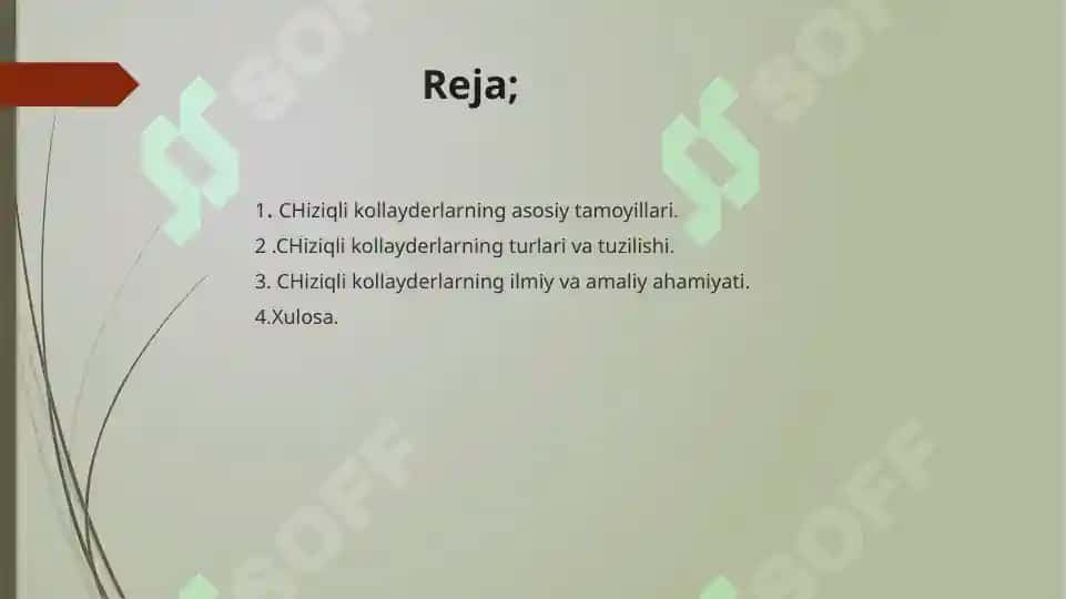 Chiziqli kollayderlar kurs ishi 2