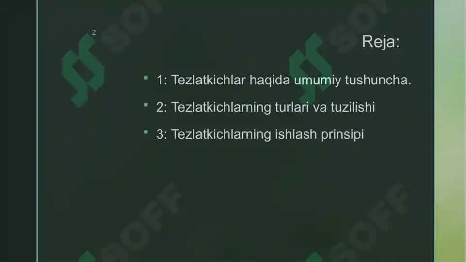 Chiziqli tezlatkichlar tuzilishi va ishlash prinsipi 3