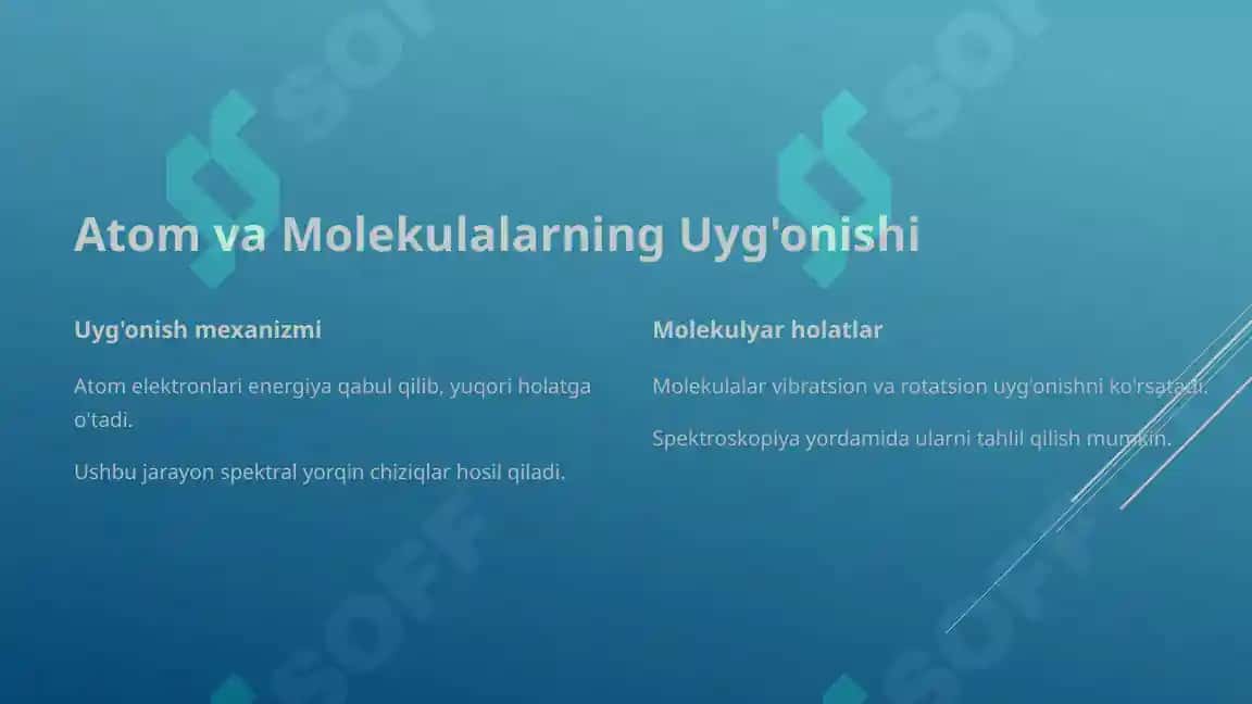 Ionlashtiruvchi nur tasirida atom va molekulalarning uyg'onishi va ionlashishi 3