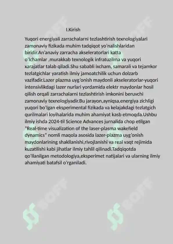 Lazer plazmali tezlatgichlar 3