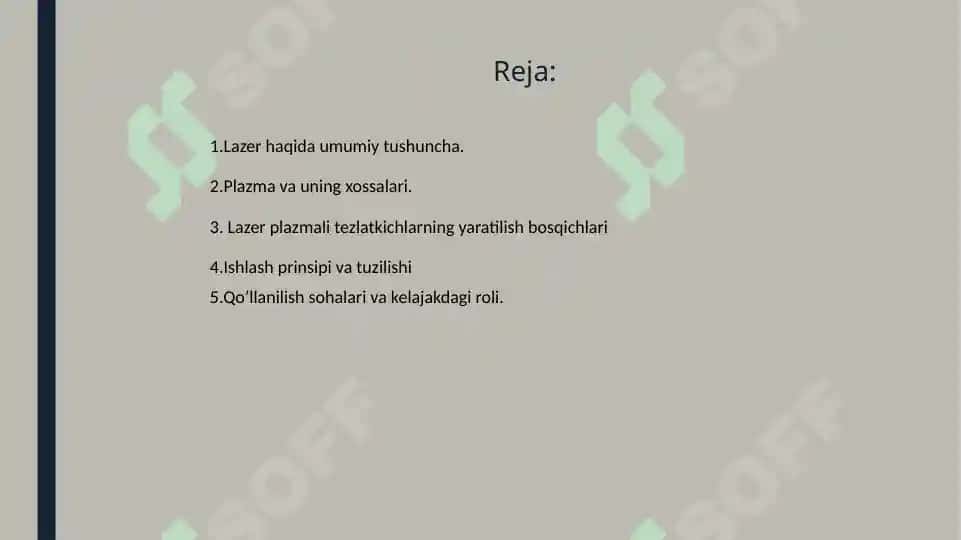 Lazer Plazmali tezlatkichlar 2