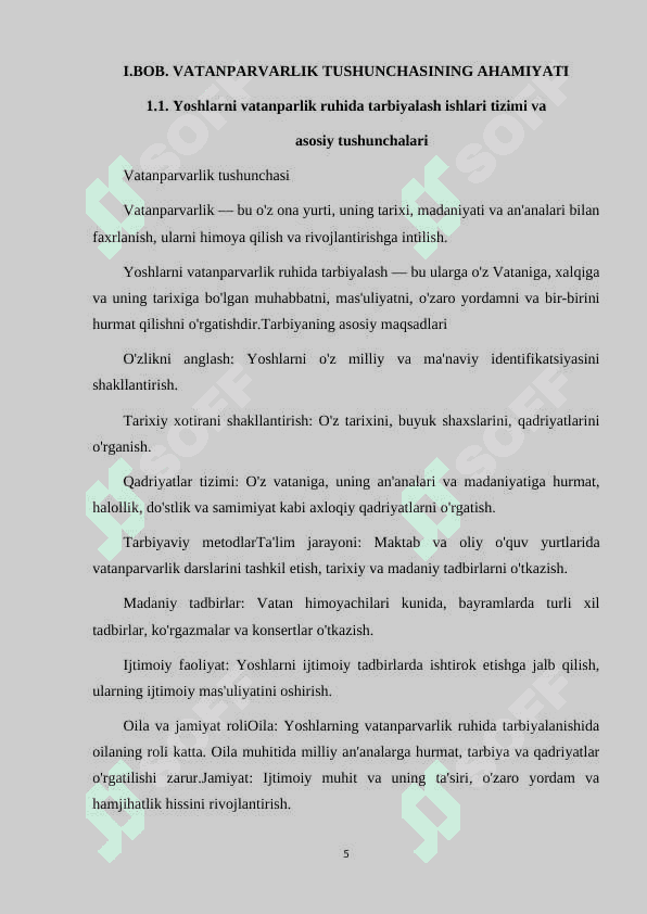 BOLALARNI VATANPARVARLIK MUHIDA TARBIYALASHDA MTT NING O'RNI. 5