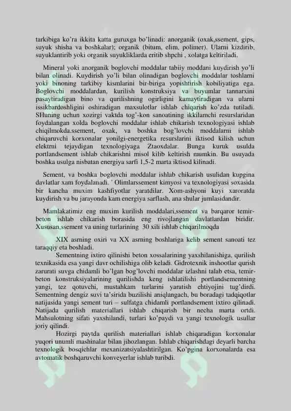 Klinker mahsulotni ishlab chiqarish 2