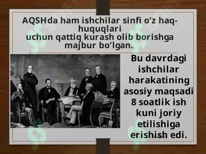 AQSHning ichki siyosati 2