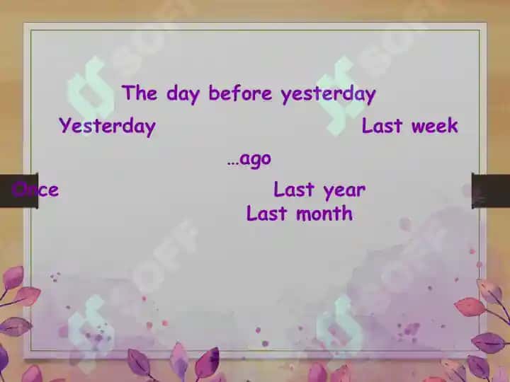 Past Simple 2