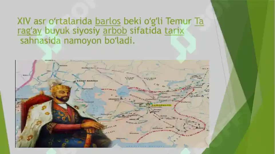 Amir Temurning Davlat Chegaralarini Mustahkamlanishi 2